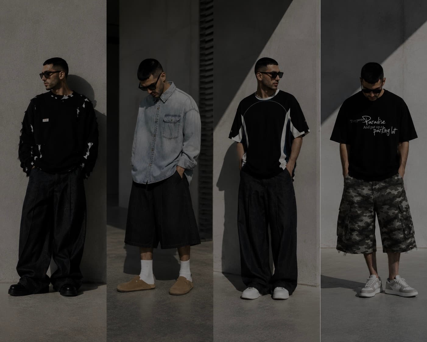 ORS LABEL Instagram — outfit lookbook strip